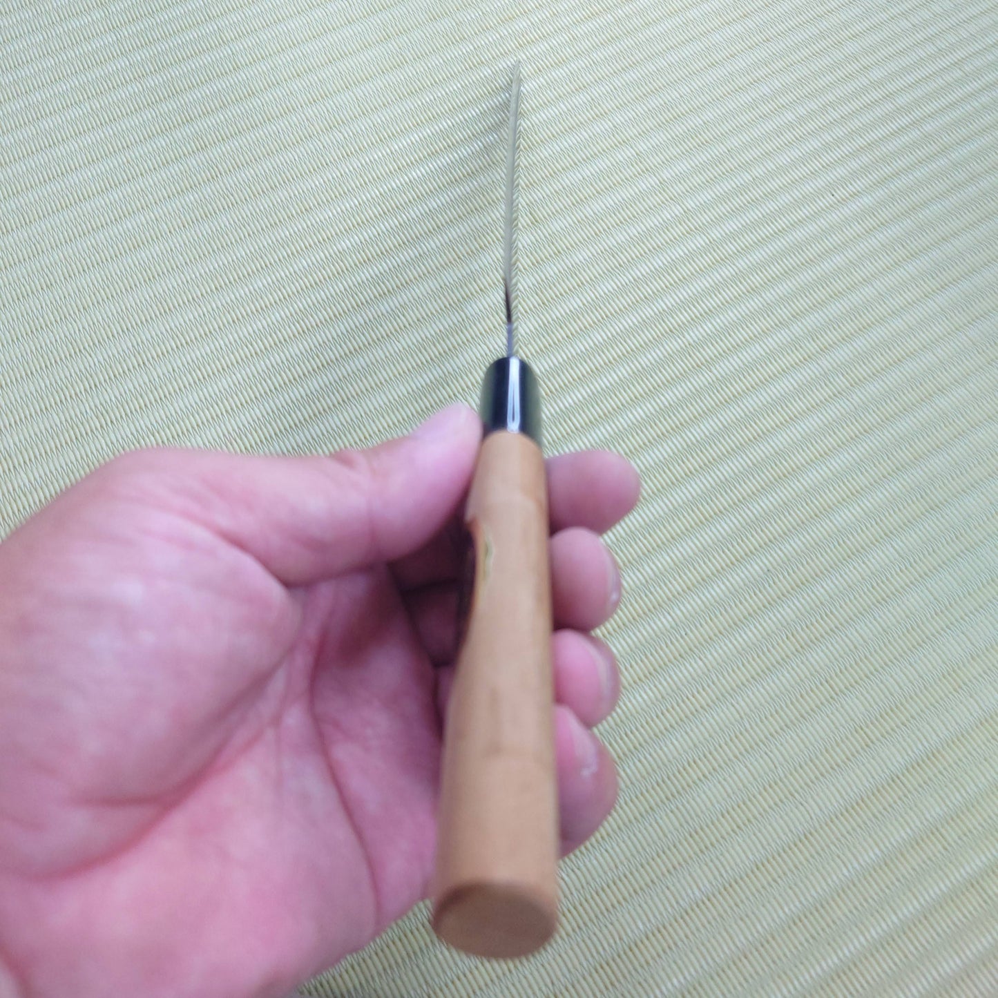 Sale! Tetsuhiro Japanese Yanagi Knife Black Blade Used Kitchen Japan Sasimi F-258