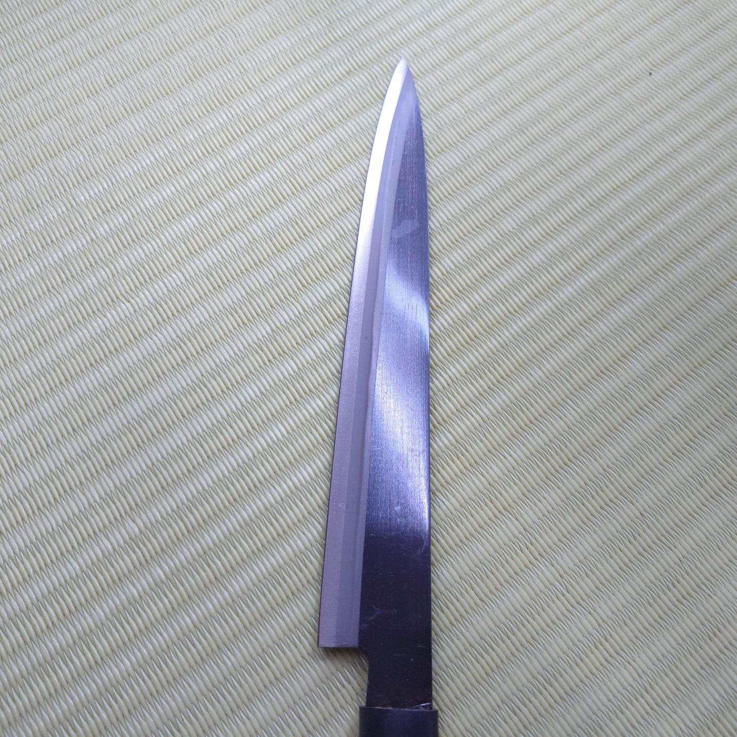 Sale! Yushun Japanese Yanagi Knife Black Blade Used Kitchen Sasimi Sushi F-259