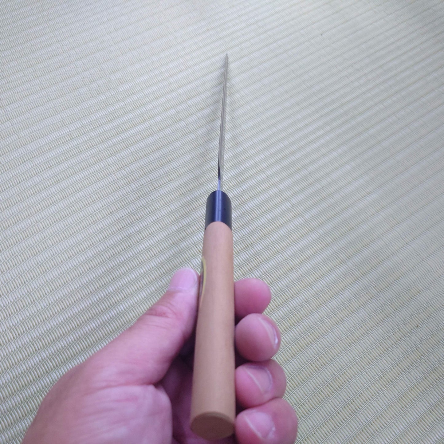 Sale! Yushun Japanese Yanagi Knife Black Blade Used Kitchen Sasimi Sushi F-259