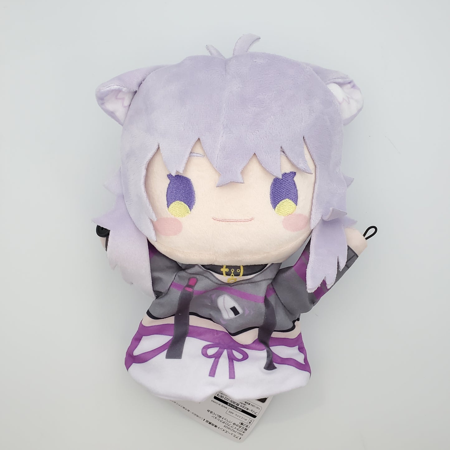 Hololive Nekomata Okayu Puppet Plush Toy Japan VTuber Cute Soft Stuffed Doll 10"