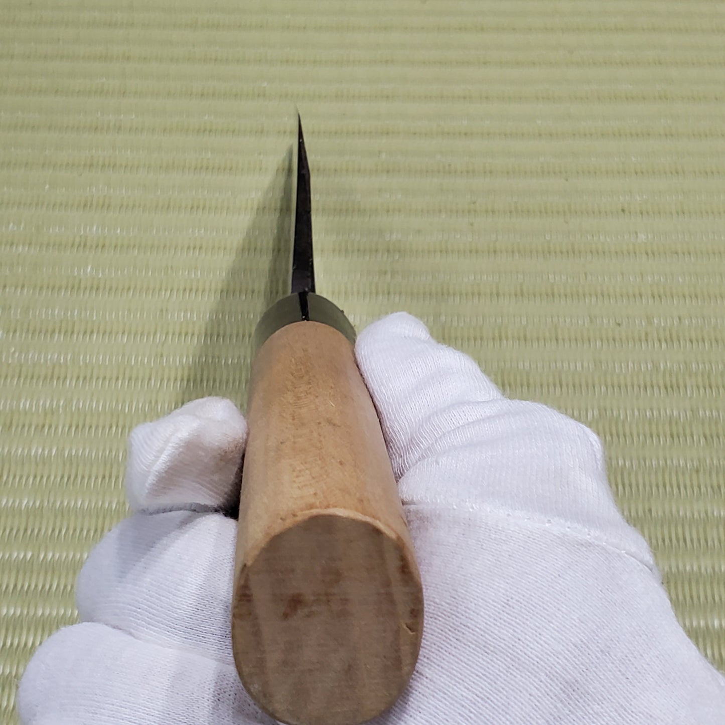 Rale! Left-Handed Kikuichi Used Deba Knife 155mm Sharpened Made in Japan F-274