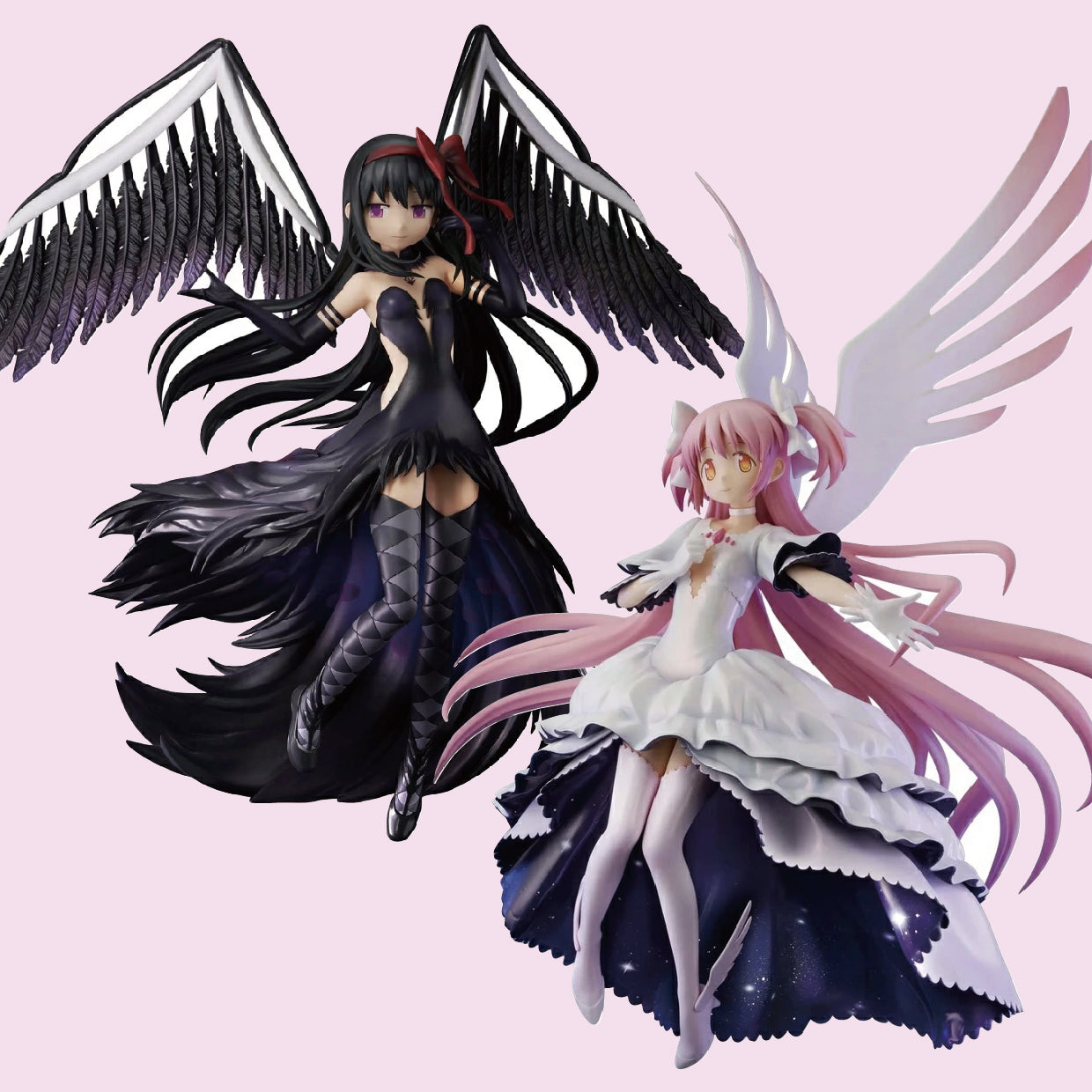 Magical Girl Madoka Magika Puella Magi Madoka Magica Homura set Figure Japan