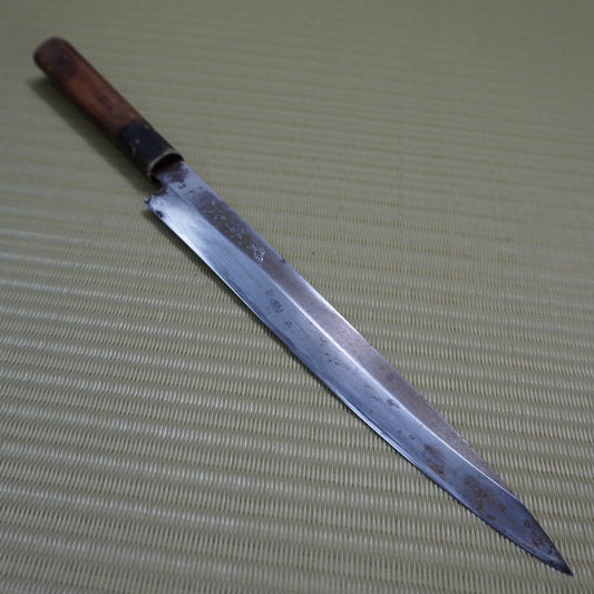 Yanagiba Knife 250mm White Steel Japanese Blade for Sashimi F-286