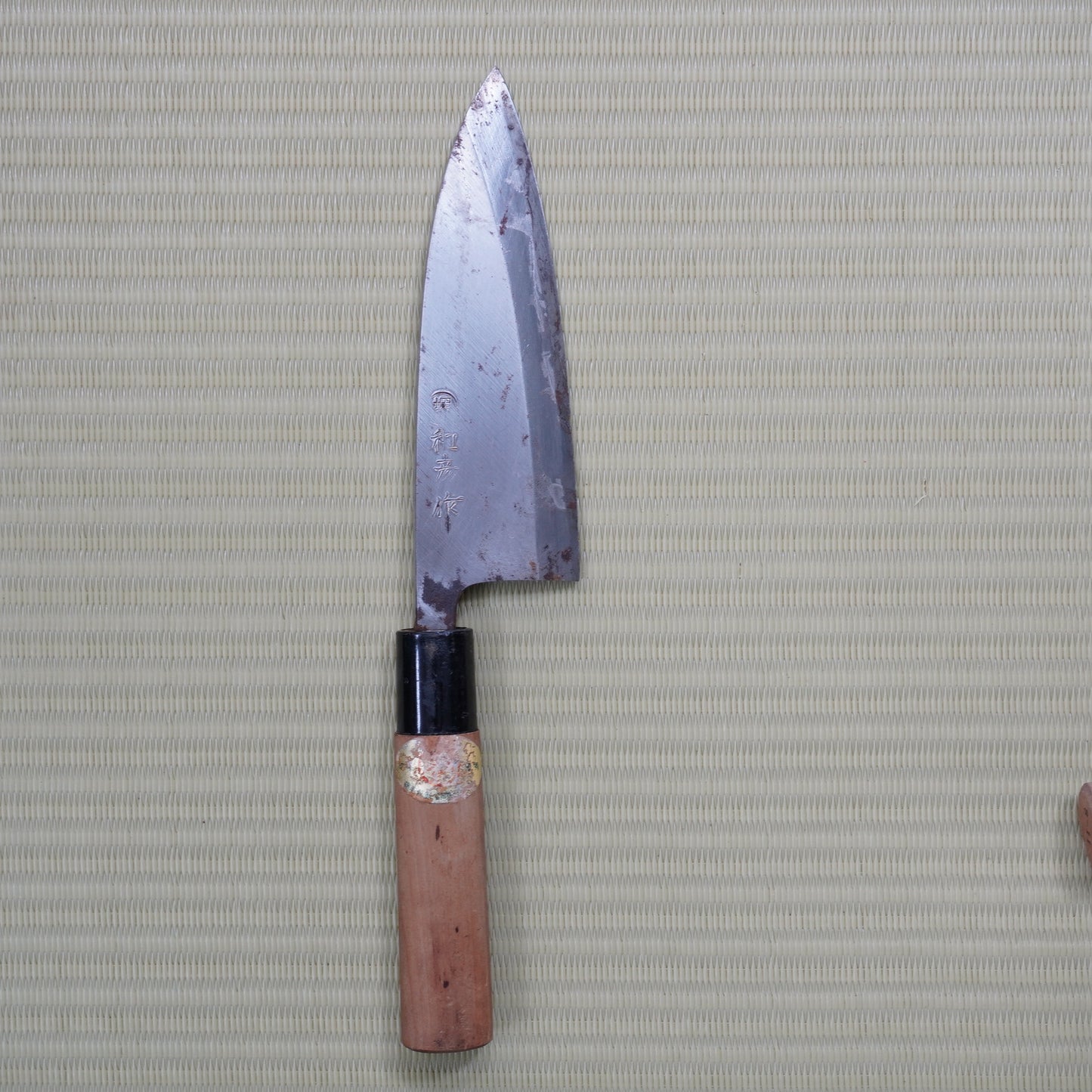 5pc Japanese Sakai Deba Knife Lot Famous Brands Vintage Sushi F-296