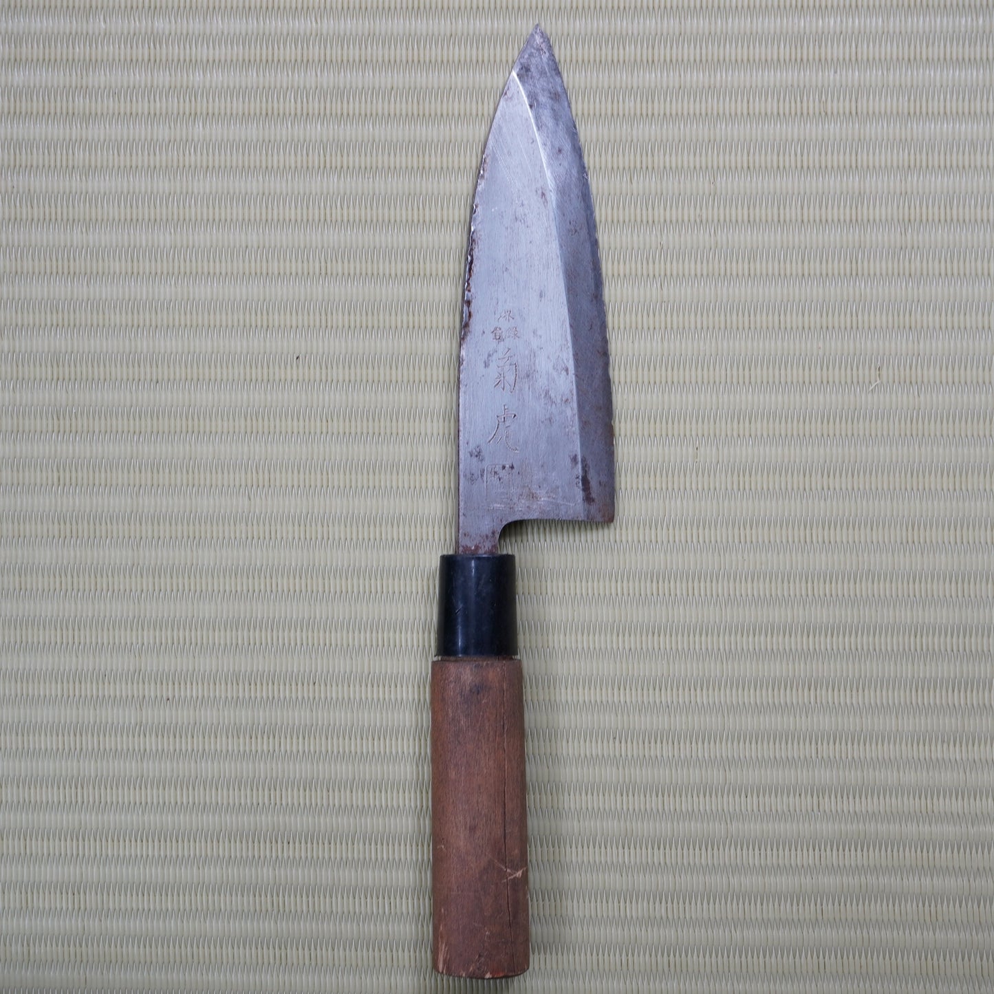 5pc Japanese Sakai Deba Knife Lot Famous Brands Vintage Sushi F-296