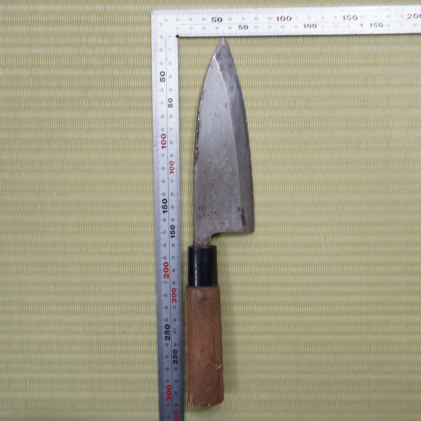 5pc Japanese Sakai Deba Knife Lot Famous Brands Vintage Sushi F-296