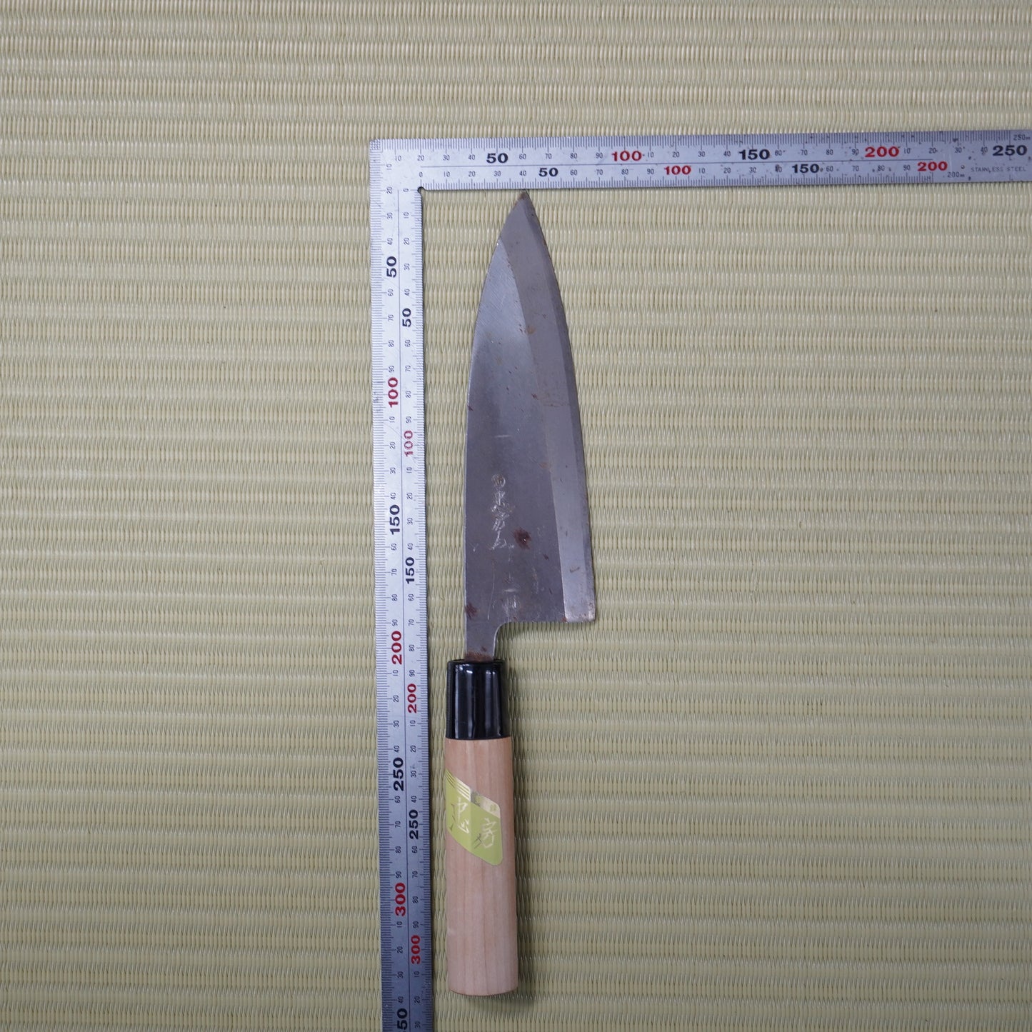 3pc Japanese Vintage Knife Set Yanagiba Nakiri Deba Sashimi Sushi F-303