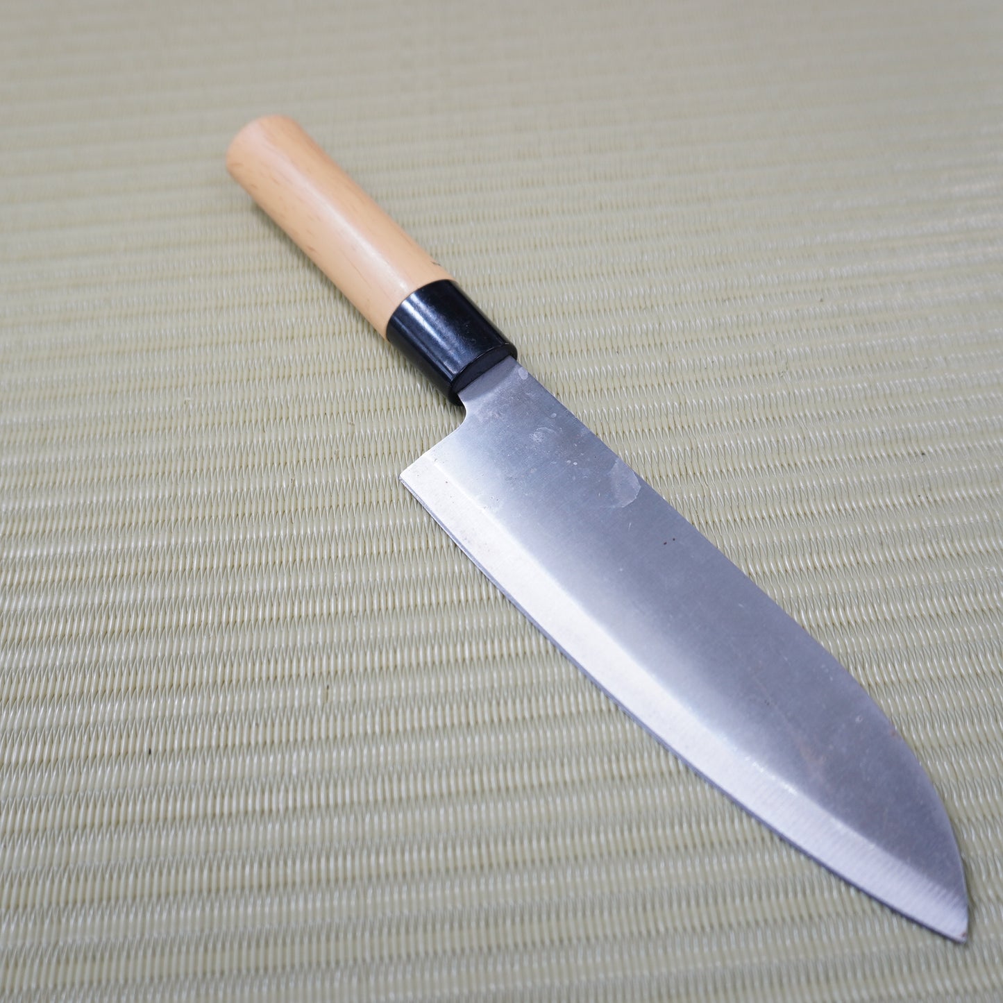 Sale! 3pc Japanese Vintage Knife Set Lightweight Santoku Deba Signed Sushi F-308