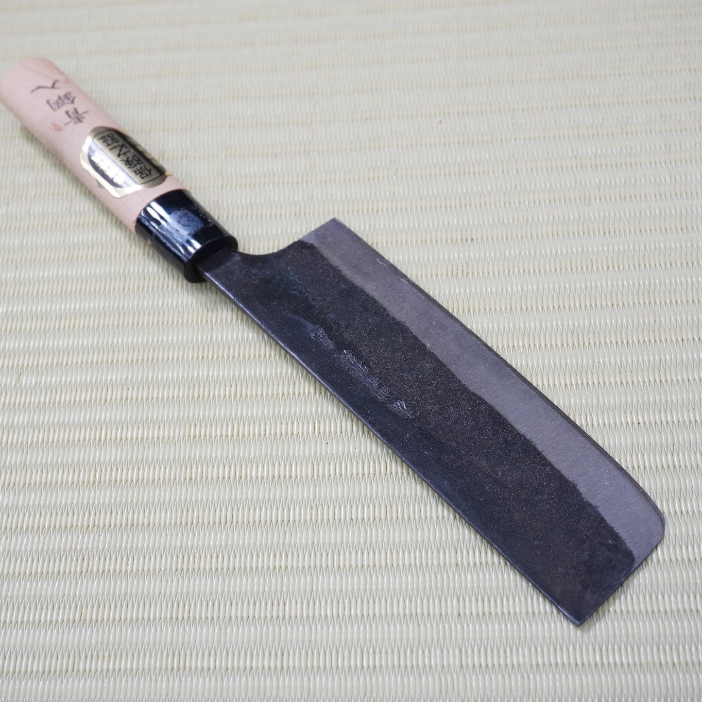 Tosa Shinmei Nakiri Knife 170mm Blue Steel Signed Boxed Japan Quality F-309