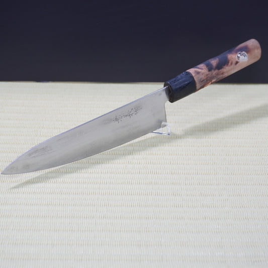 Kaneyoshi Gyuto Vintage Knife 185mm Lightweight Signed High-Quality Japan F-310