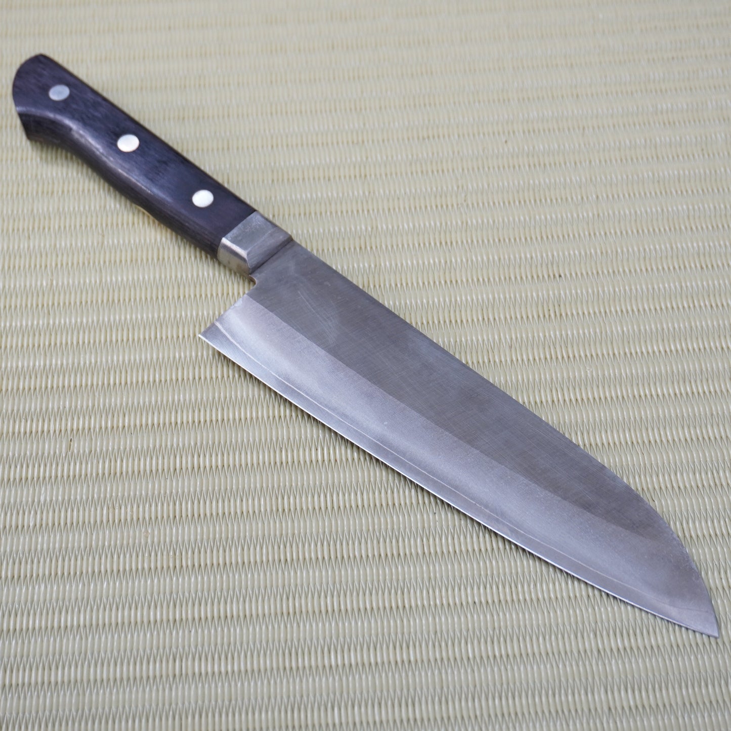 Sakai Soichi Santoku Knife 180mm Signed Boxed High Quality Vintage Japan F-313