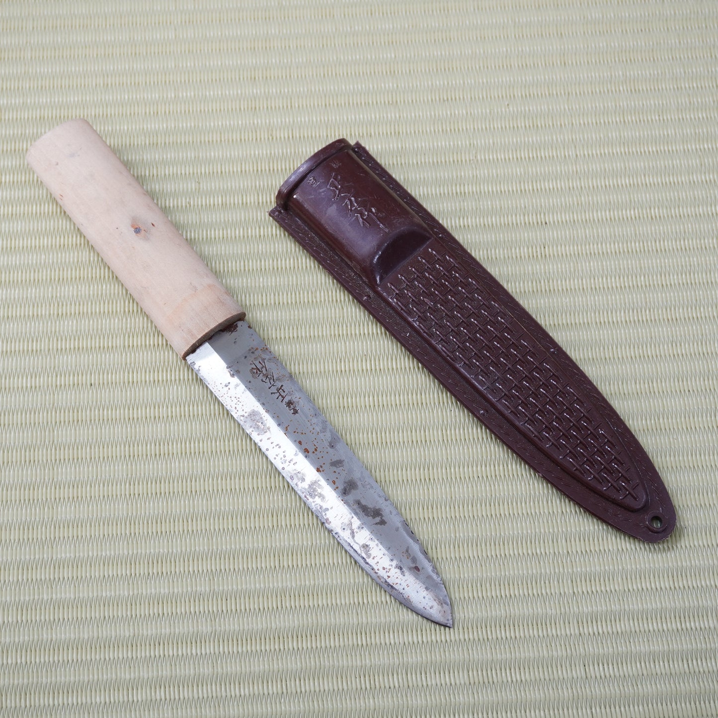 Rare! Sakai Masahiro Makiri Knife 150mm Signed with Case Japan Quality F-314