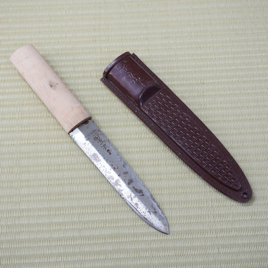 Rare! Sakai Masahiro Makiri Knife 150mm Signed with Case Japan Quality F-314