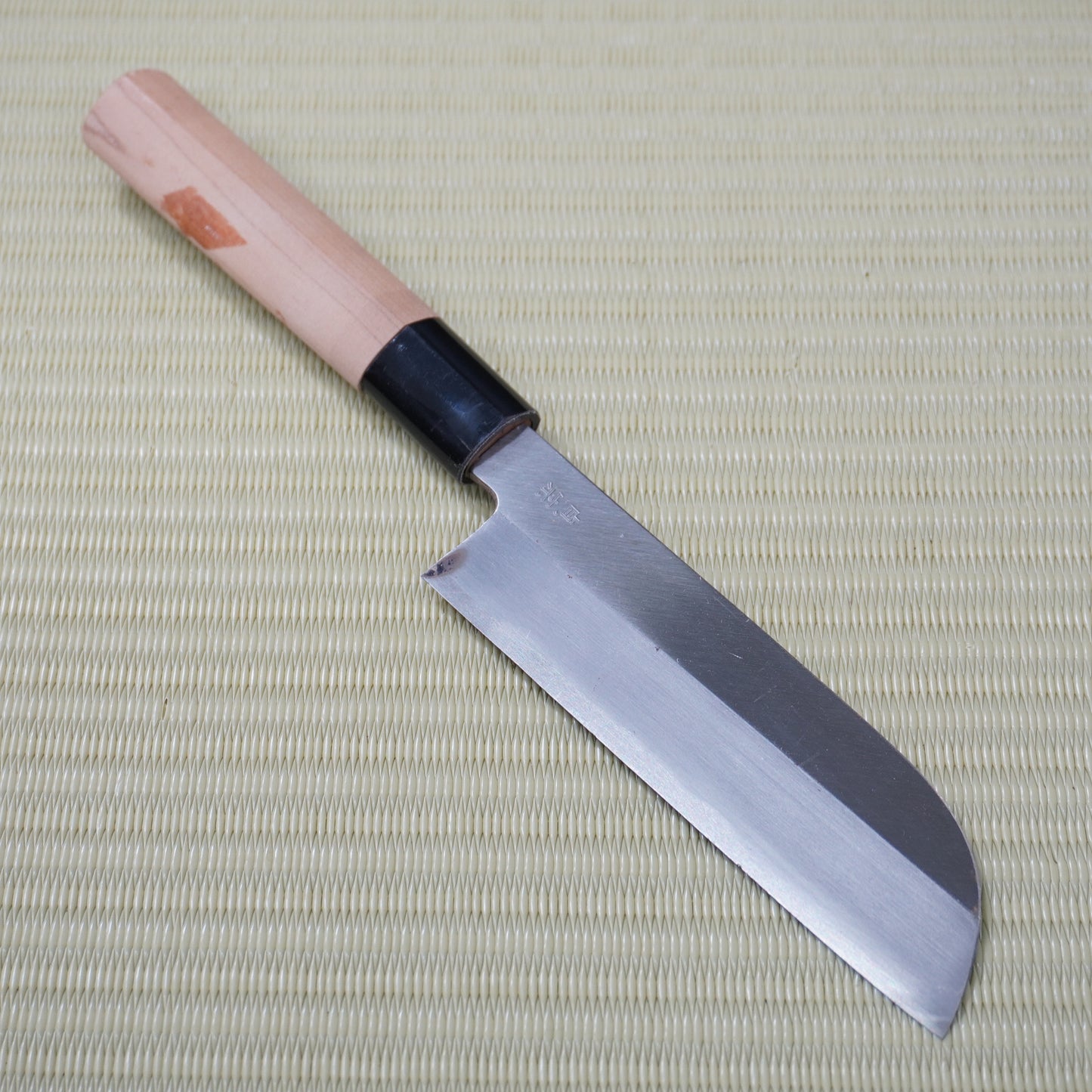 Sadamune Deba Kitchen Knife 140mm Signed Vintage Lightweight Japan Blade F-318