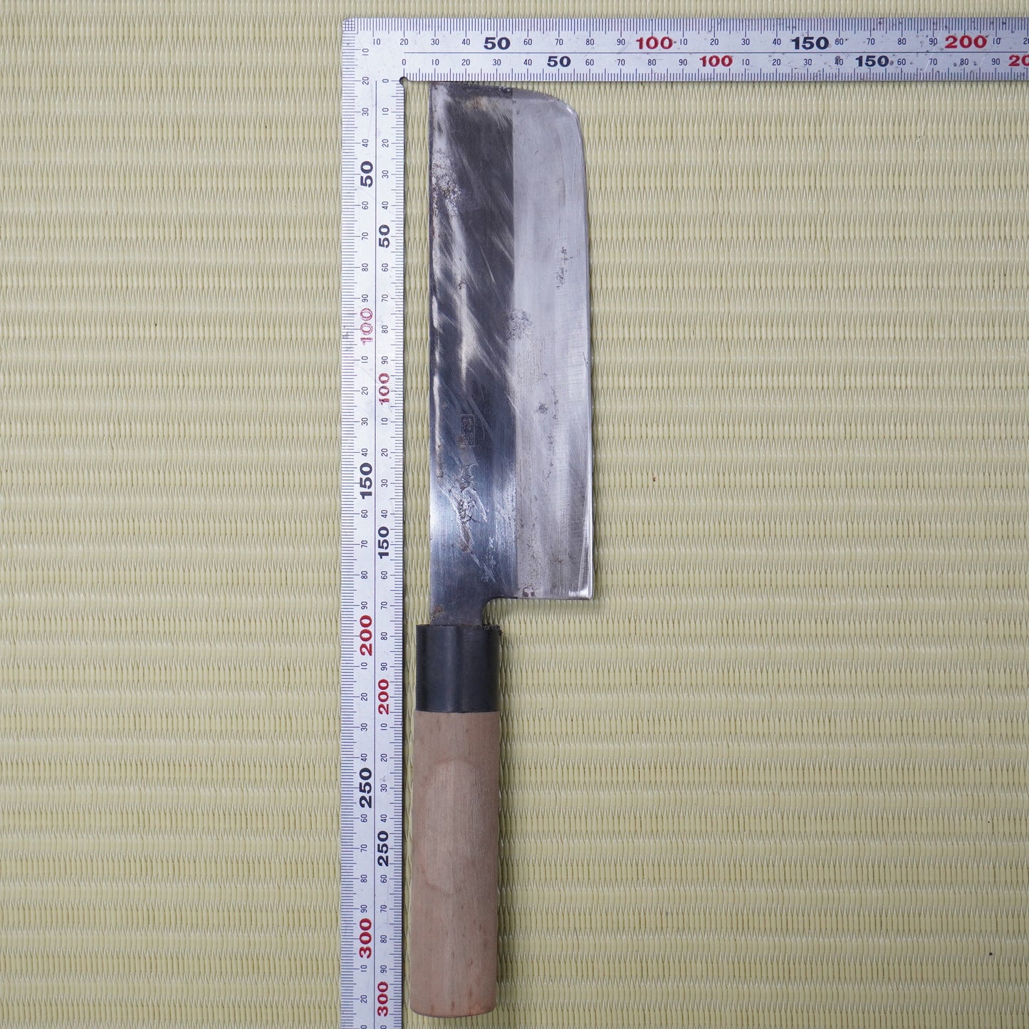 Sale! 3pc Japanese Vintage Knife Set Santoku Nakiri Yanagiba Signed Sushi F-320