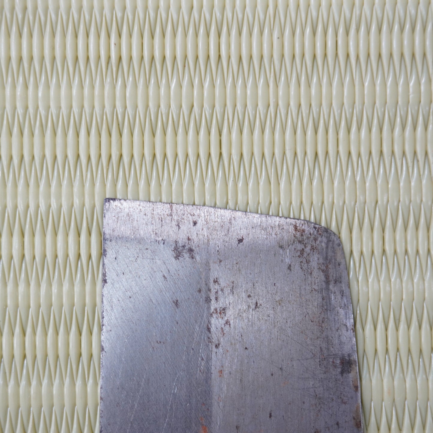 Sakai Tamashiki Nakiri Knife 175mm Signed Lightweight Vintage Japan F-323