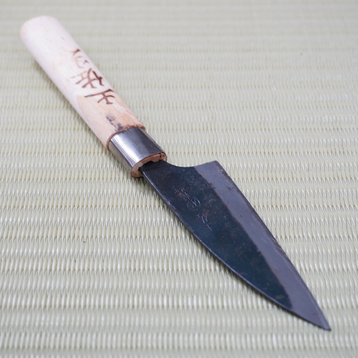 Tosamitsu Petty Knife 90mm Signed Japan Ultra Lightweight High Quality F-328