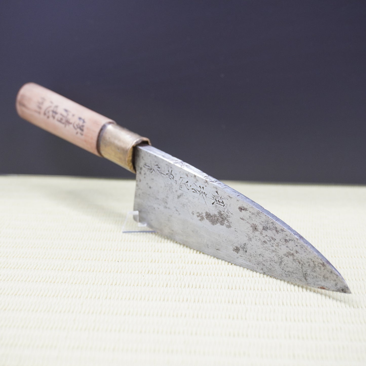 Sakai Genkichi Used Deba Knife 150mm Signed Japan High Quality Blade F-336