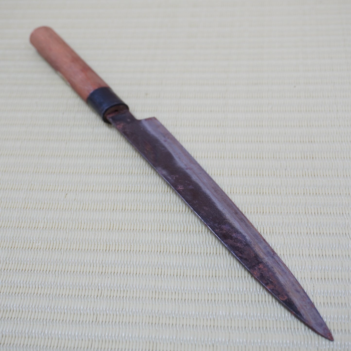 Yushun Used Japanese Yanagiba Knife 205mm Lightweight Sashimi Blade F-346