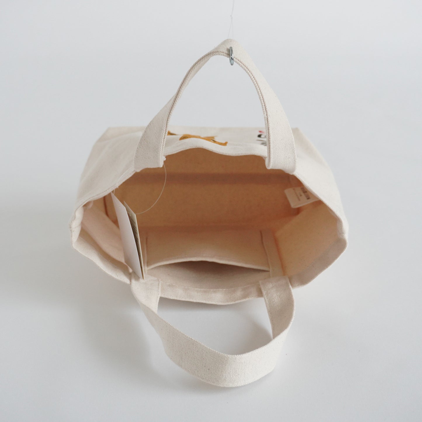 Shibata “Are you going for a walk?” Cotton Tote Bag 11.8x7.9in Dog Walk P-135