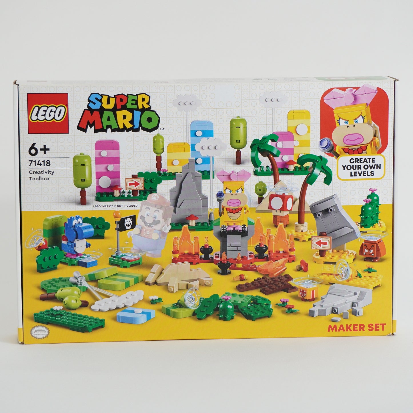 LEGO 71418 Super Mario Creativity Toolbox Building Set - New, Retired P-142