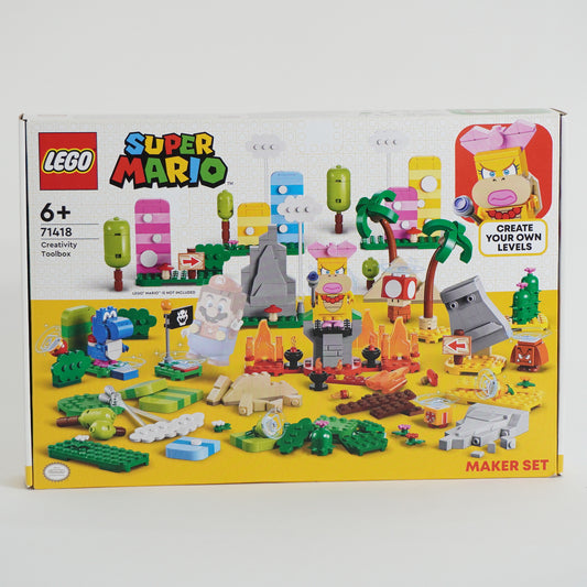 LEGO 71418 Super Mario Creativity Toolbox Building Set - New, Retired P-142