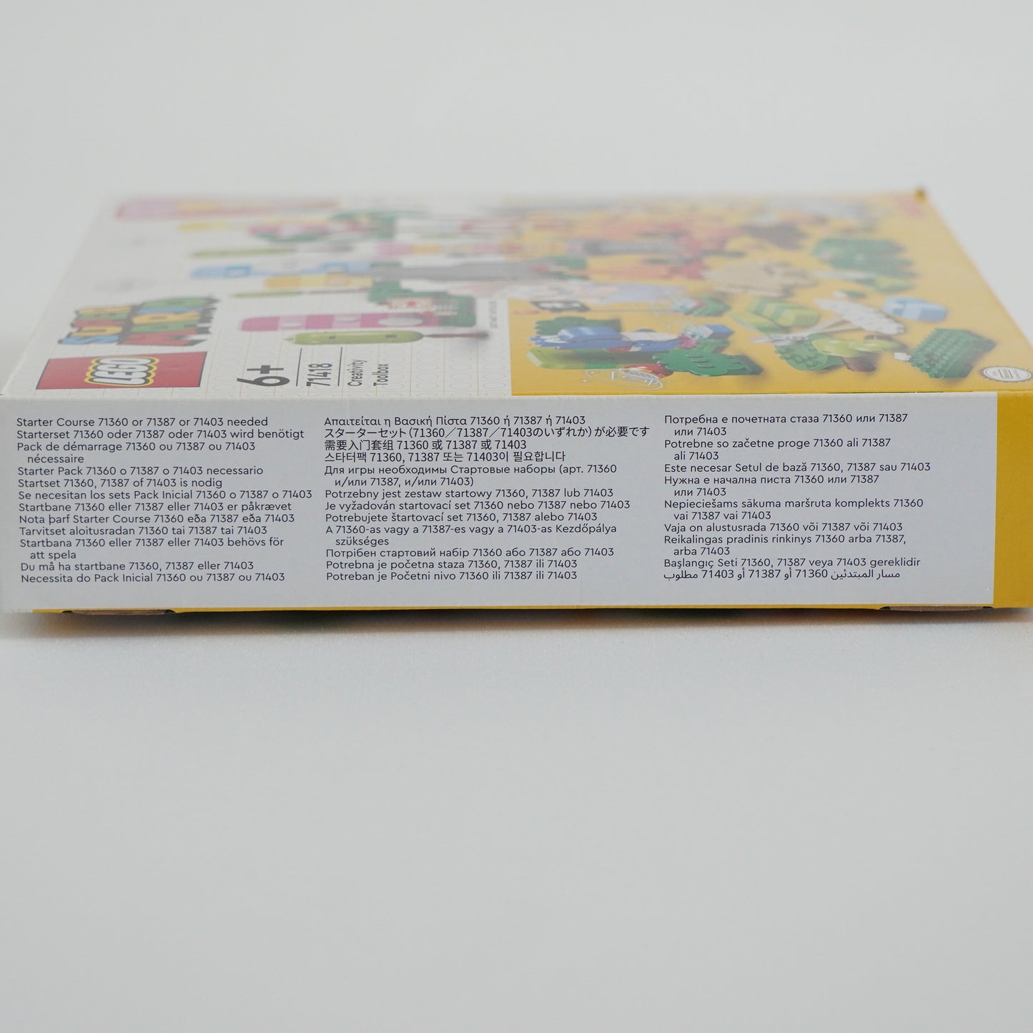 LEGO 71418 Super Mario Creativity Toolbox Building Set - New, Retired P-142