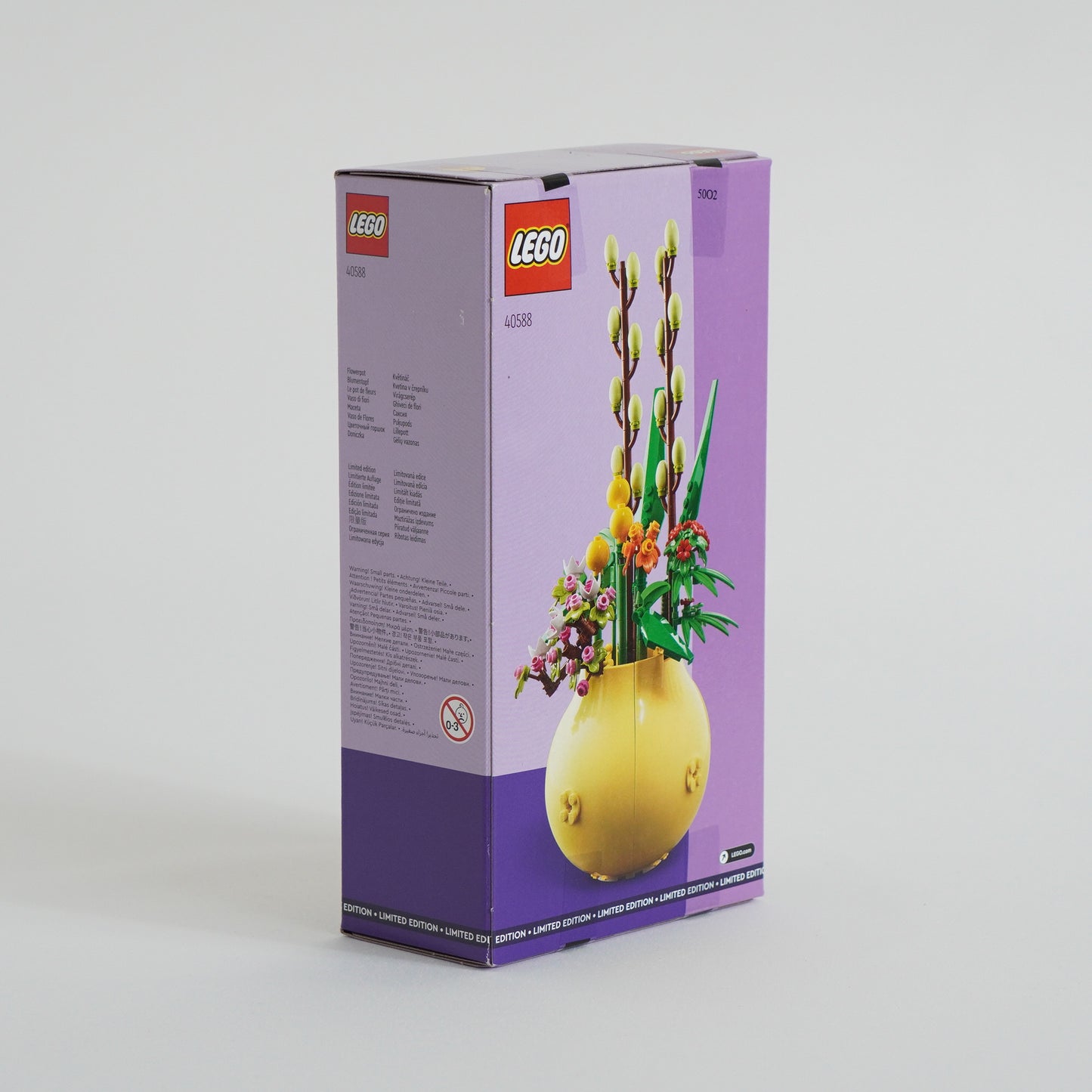 LEGO 40588 Flowerpot Building Set - Retired, New & Sealed, Collectible P-141