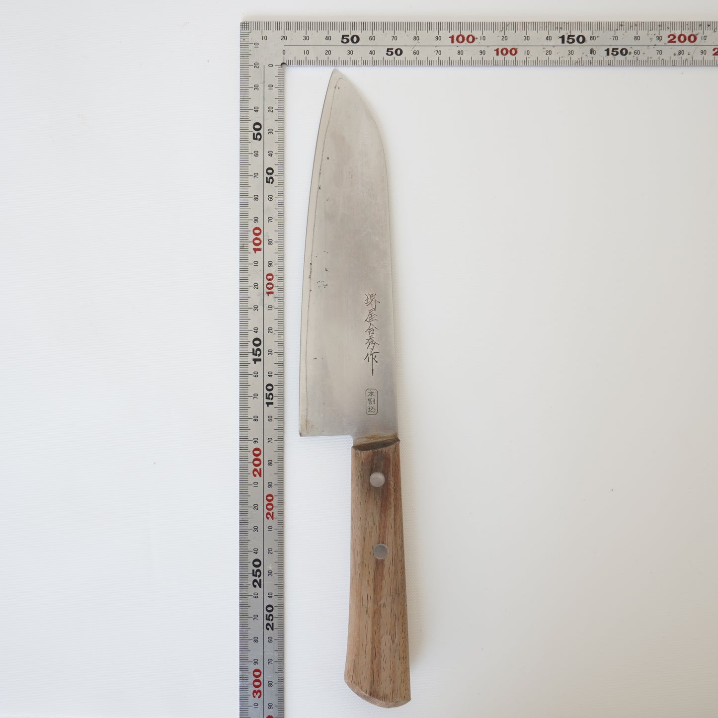 Sakaiya Gohide Japanese Used Santoku Knife 165mm Lightweight Sushi F-357