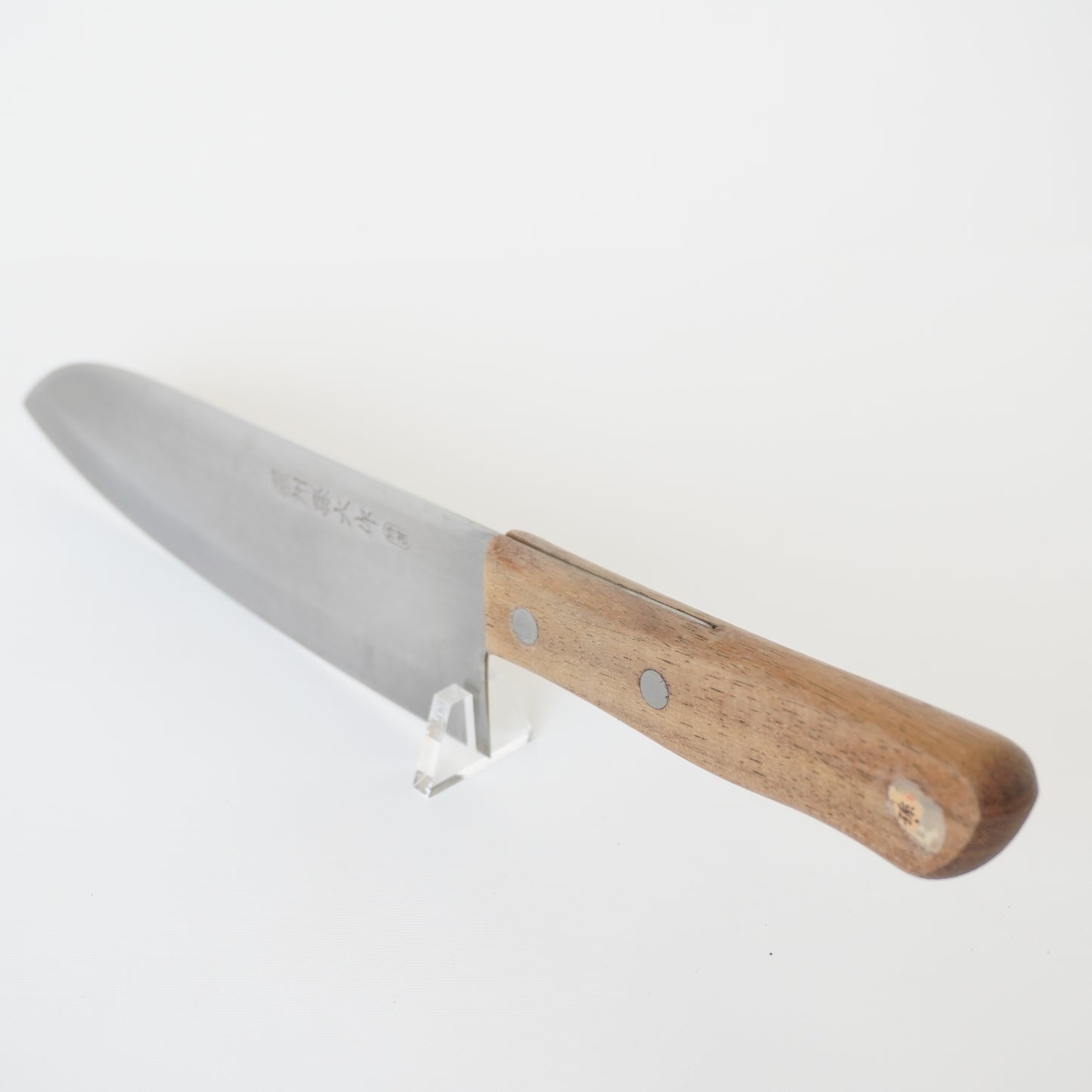 Noshu Magoroku Japanese Used Santoku Knife 165mm Vintage Lightweight Sushi F-359