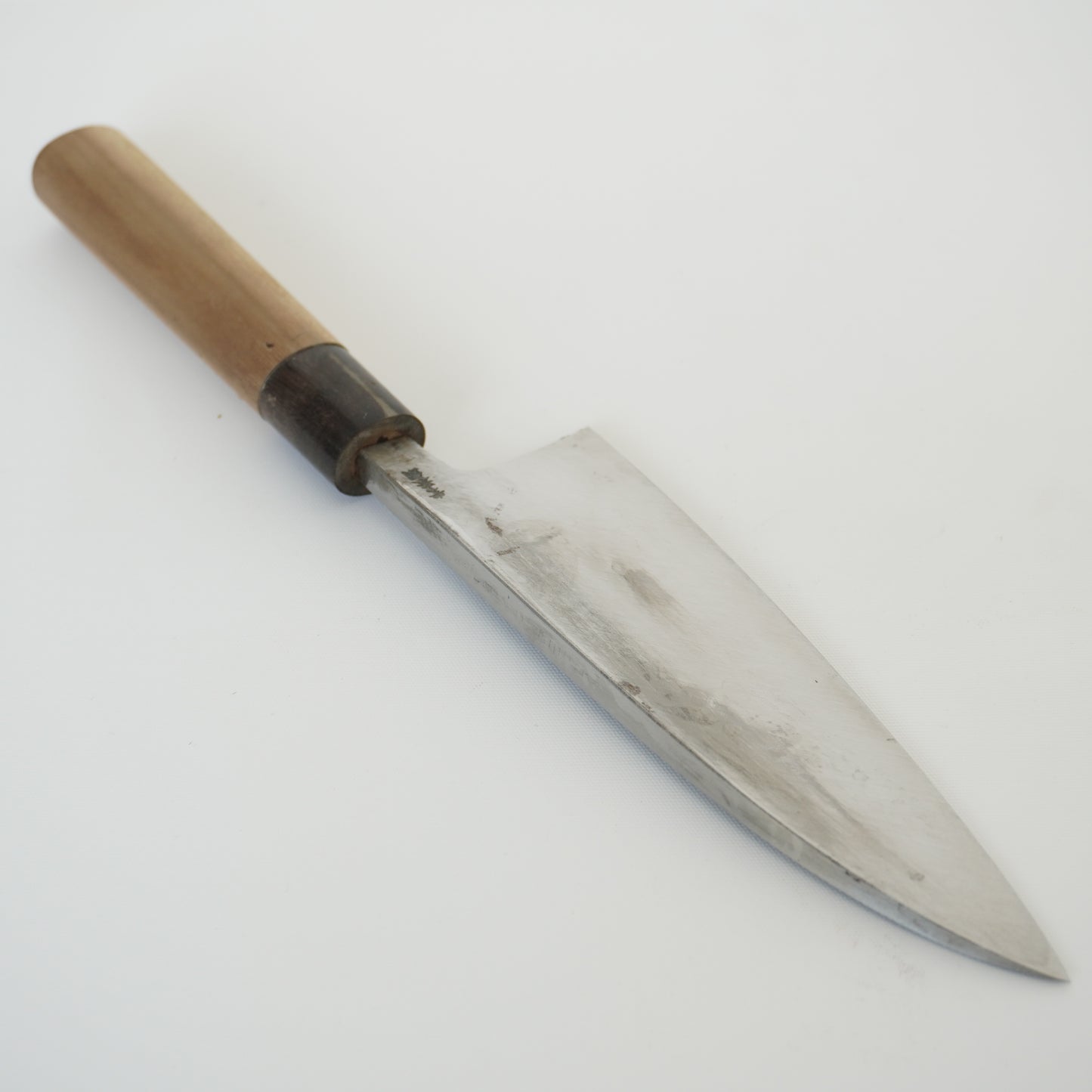 Yuko Japanese Used Deba & Yanagiba Knife Set Engraved Vintage High-Quality F-355