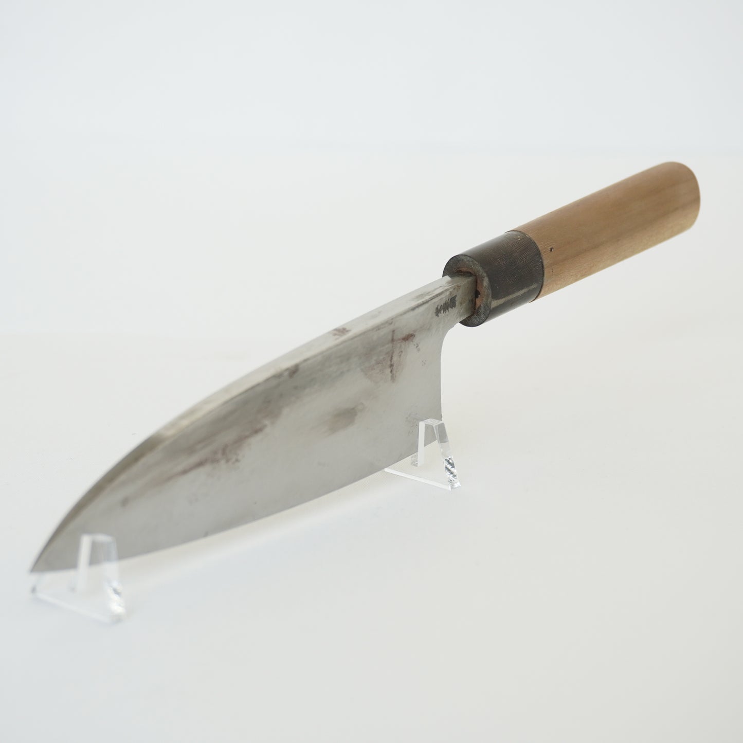 Yuko Japanese Used Deba & Yanagiba Knife Set Engraved Vintage High-Quality F-355