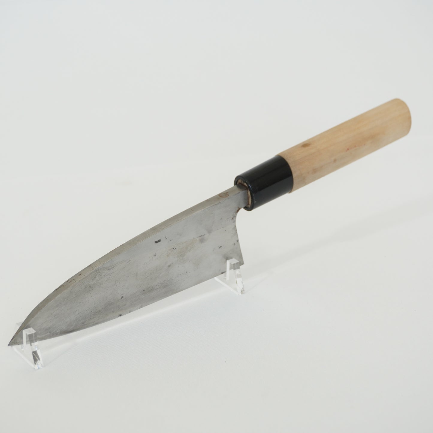 Sakai Motogame Japanese Used Deba & Yanagiba Knife Set Vintage Sushi F-363