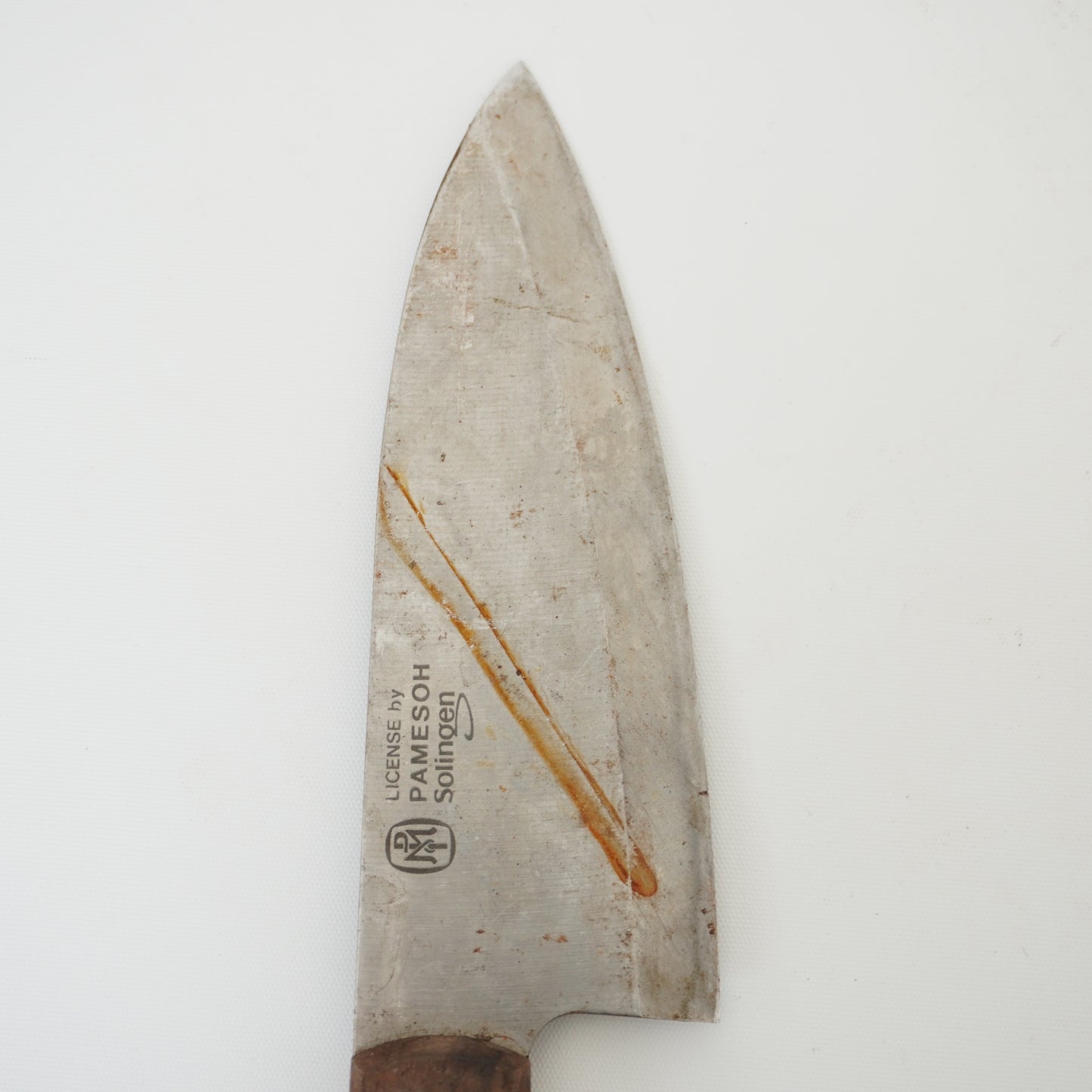 Rare Used Junk Japanese & German Kitchen Knife Combo Yanagiba Deba Mix F-372