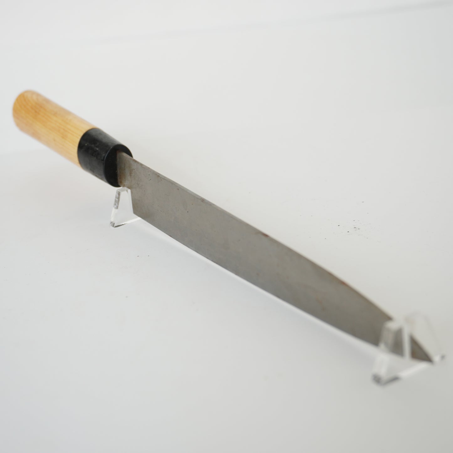 Rare Used Junk Chinese Kitchen Knife Combo Yanagiba Deba Mix F-373