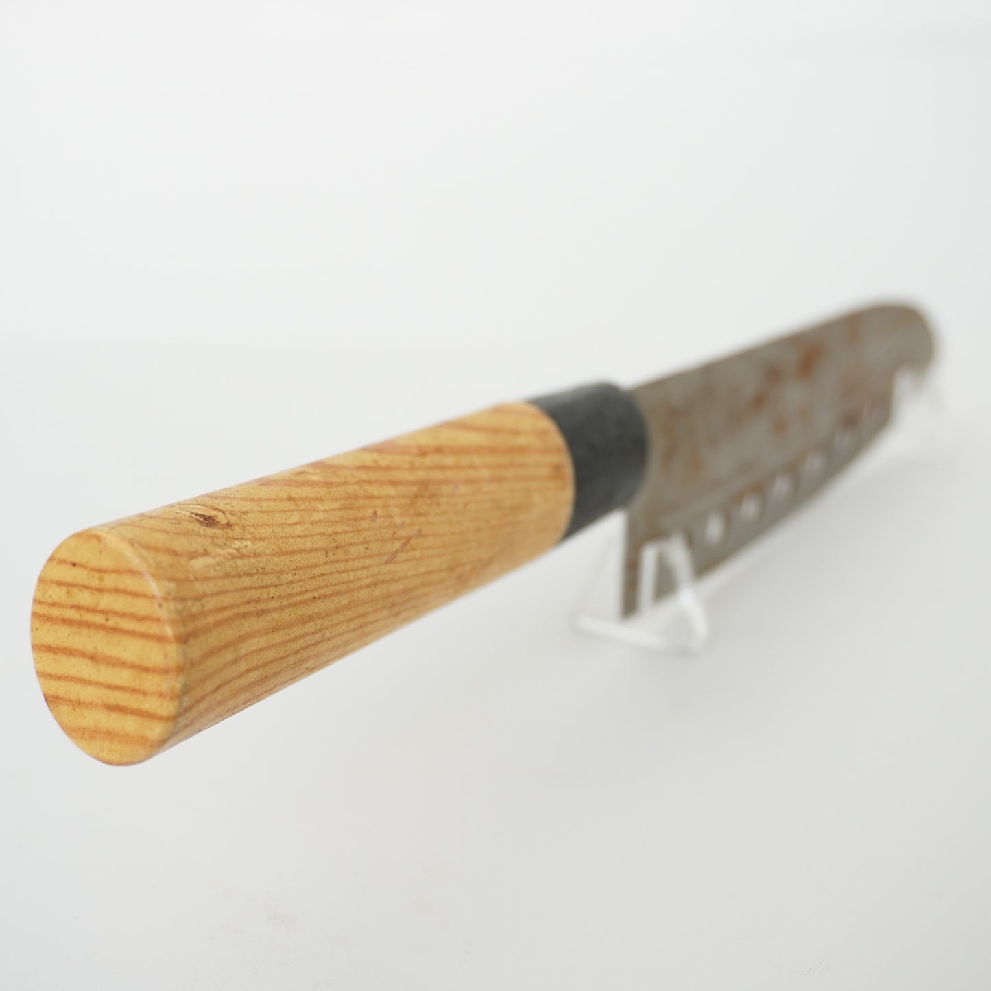 Rare Used Junk Chinese Kitchen Knife Combo Yanagiba Deba Mix F-373