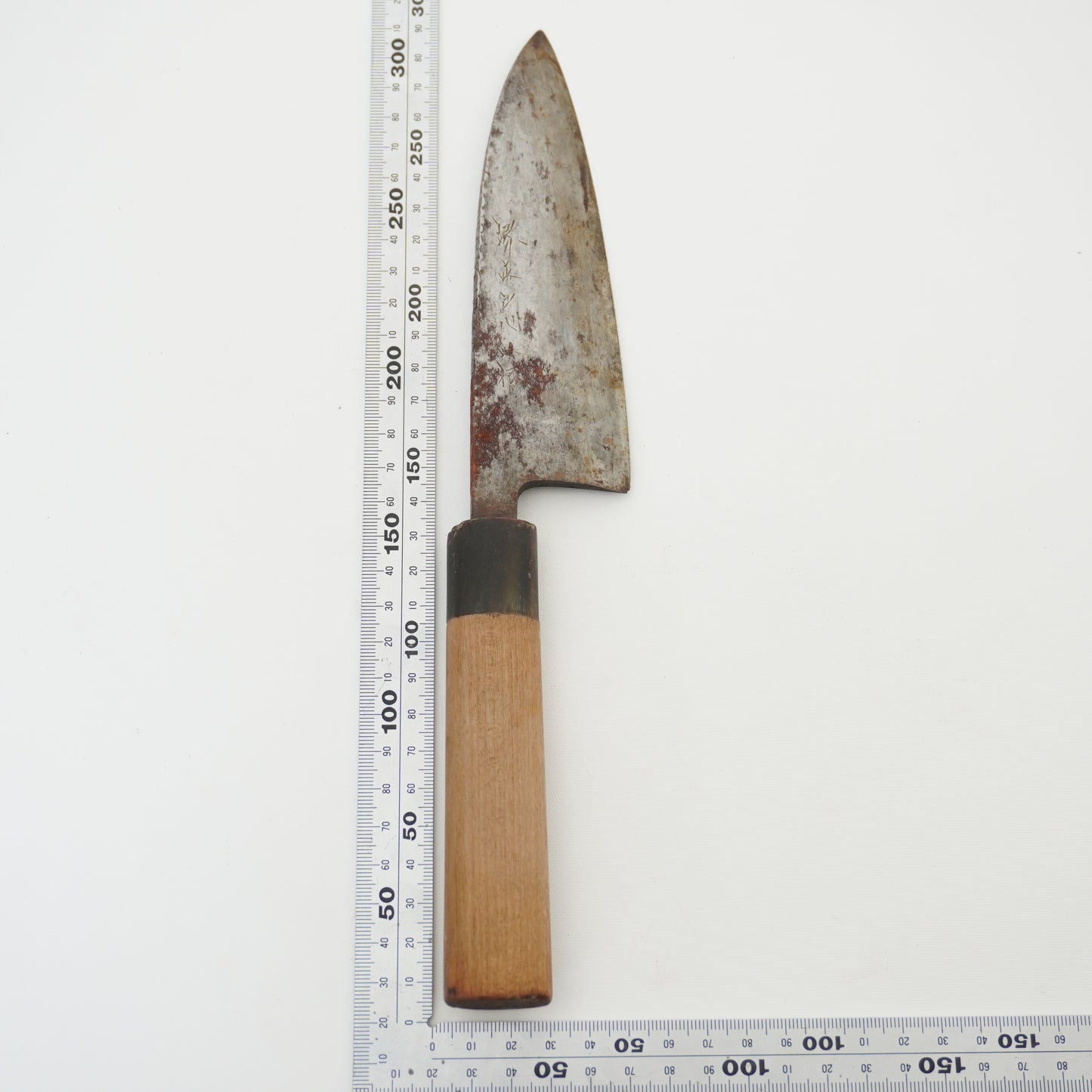 Japanese Used Junk Kitchen Knife 3-Piece Set High Quality Vintage Sushi F-374