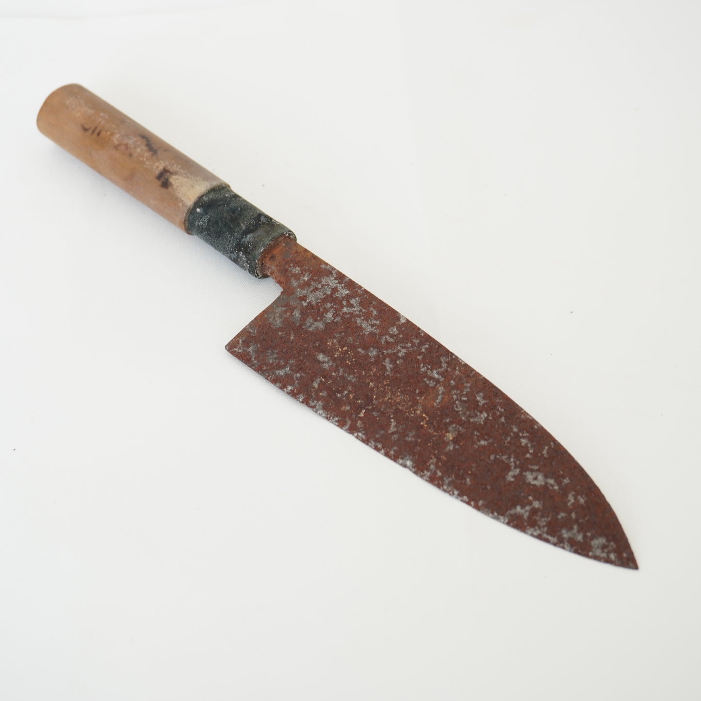 Japanese Junk Used Kitchen Knife 5pc Set Vintage Sashimi Sushi F-390