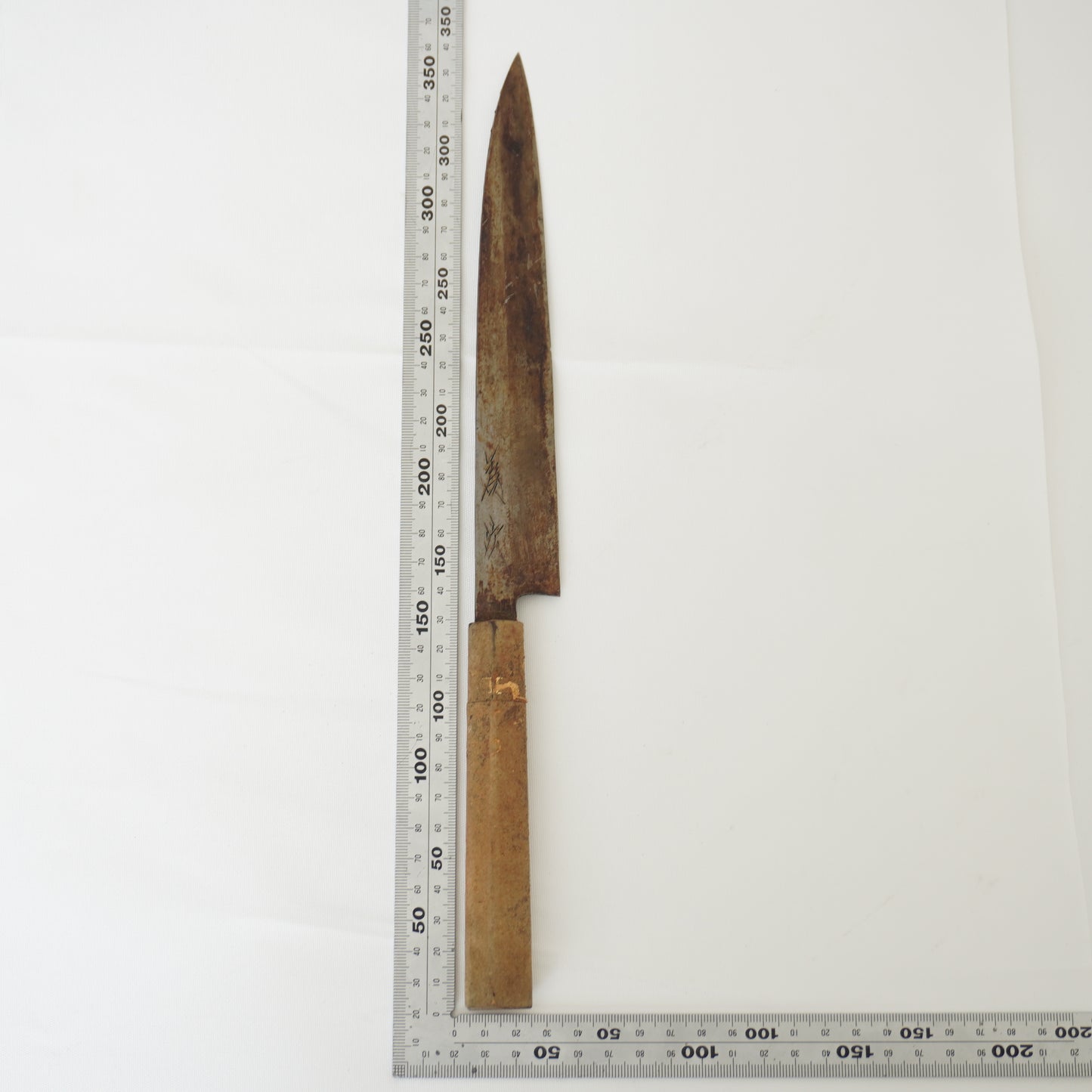 Japanese Junk Used Kitchen Knife 5pc Set Vintage Sashimi Sushi F-390