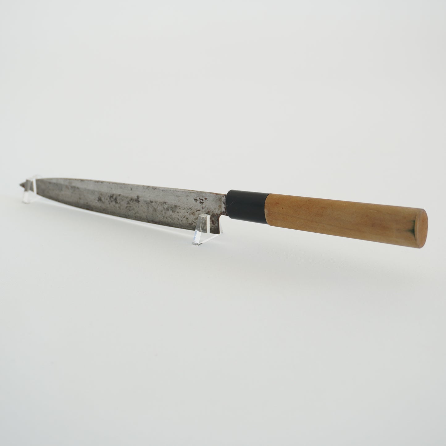 Japanese Used Vintage Knife Set with Box Sushi Sasimi F-394