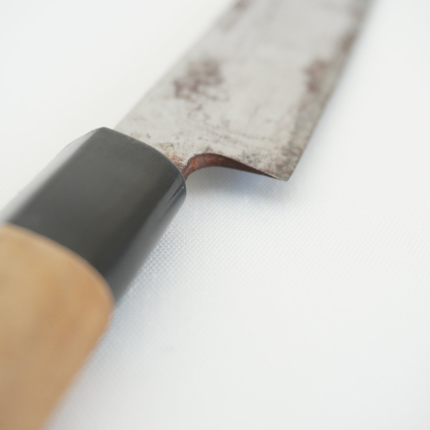 Japanese Used Vintage Knife Set with Box Sushi Sasimi F-394