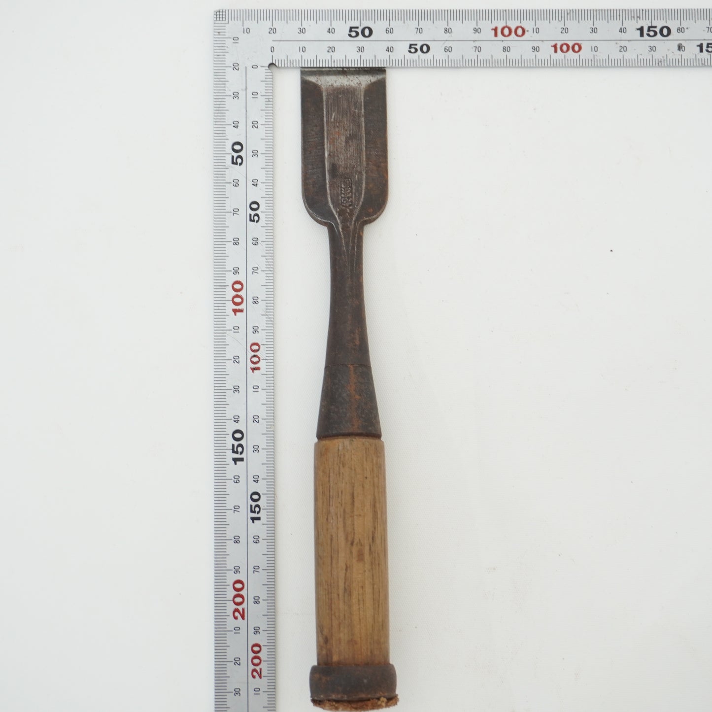 Vintage Damaged Japanese Wood Chisel Lot x3 Set Carpenter Tools From Japan K-316