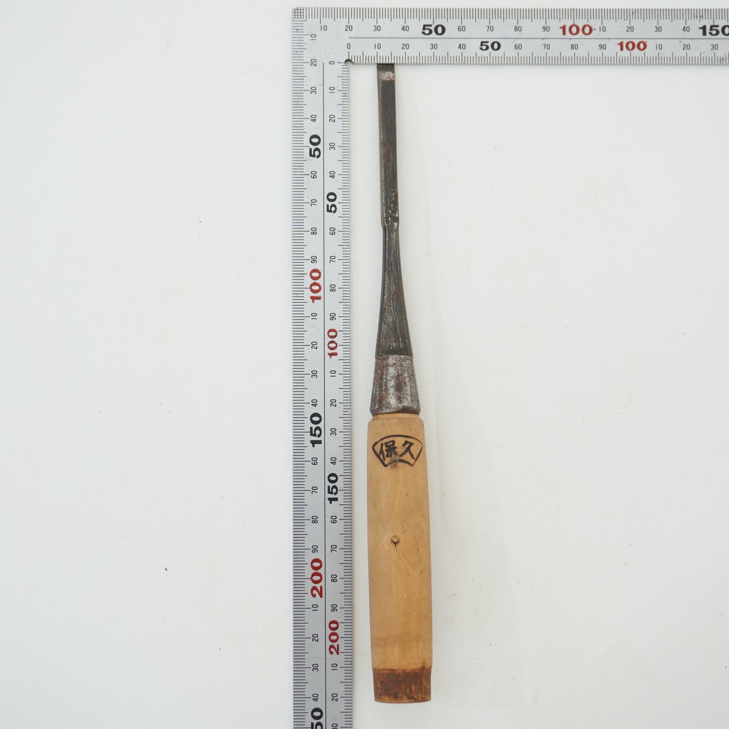 Vintage Damaged Japanese Wood Chisel Lot x4 Set Carpenter Tools From Japan K-320