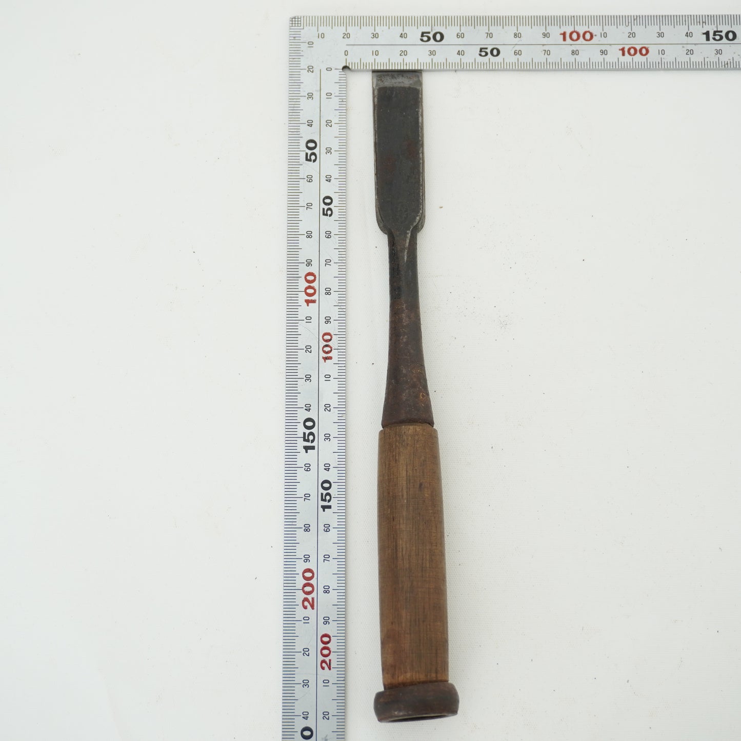 Vintage Damaged Japanese Wood Chisel Lot x3 Set Carpenter Tools From Japan K-318