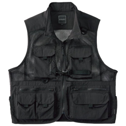Lightweight Multi-Pocket Fishing Vest for Fly Fishing & Outdoor Use