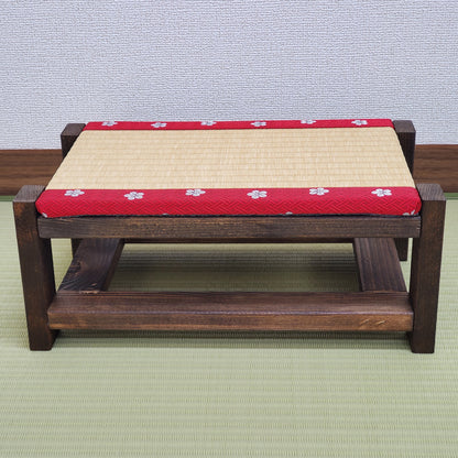 Tatami Japanese Display Stand Walnut Finish Sakura Edge Collection Nendoroid