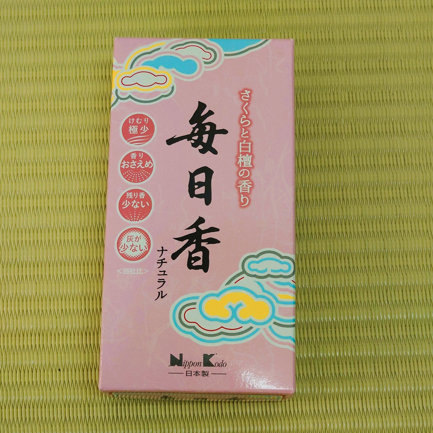 Japanese Incense - Mainichiko Sakura - Cherry Blossom and Sandalwood Aroma