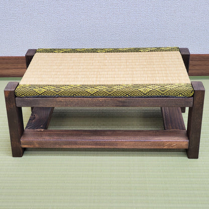 Tatami Display Stand Walnut Finish Japanese Masugiku Edge Collection Nendoroid