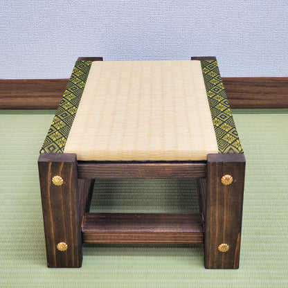 Tatami Display Stand Walnut Finish Japanese Masugiku Edge Collection Nendoroid
