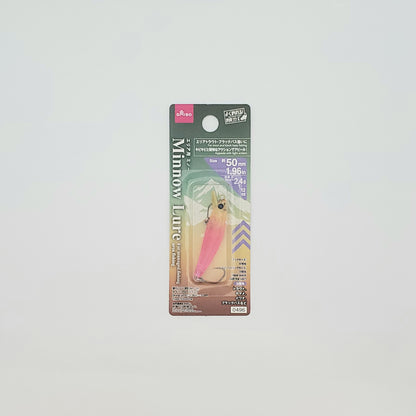 Daiso Minnow Lures 50mm (2.4~2.6g) Set 4 pcs From Japan All New